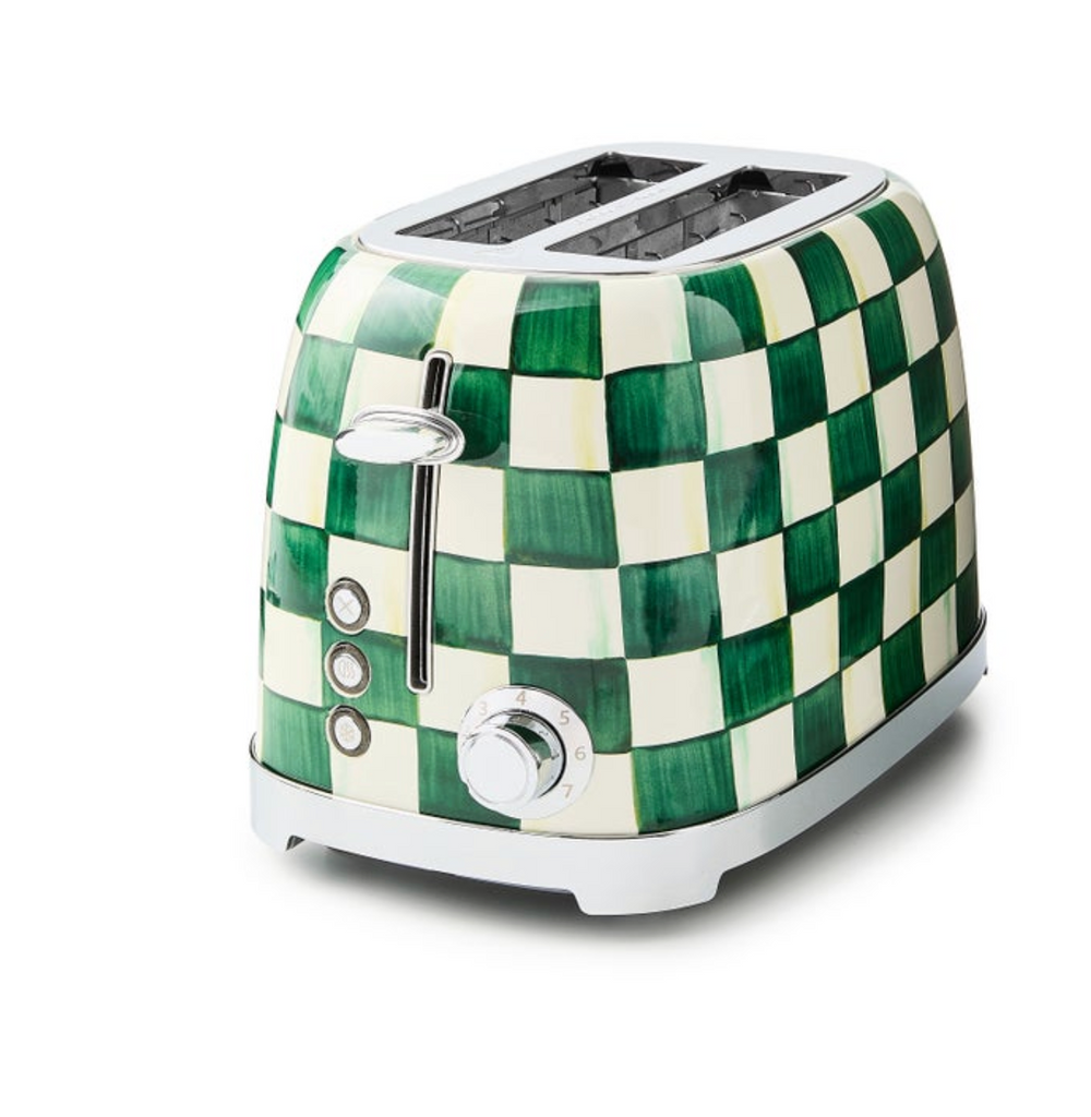 Emerald Check 2-Slice Toaster