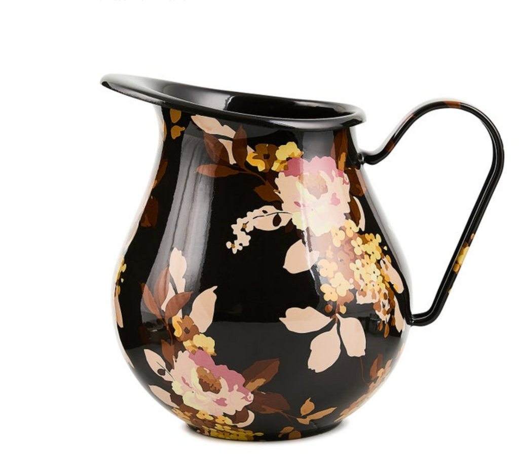 Wild Rose Brown Pitcher