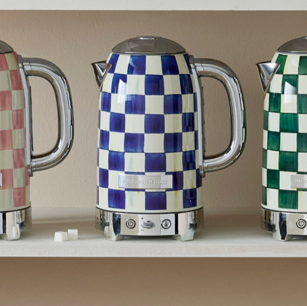 Royal Check Electric Kettle