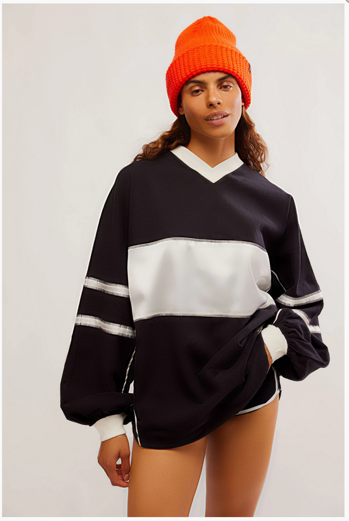 LOGO RUGBY READY LAYER / PIANO FLORAL - BLACK