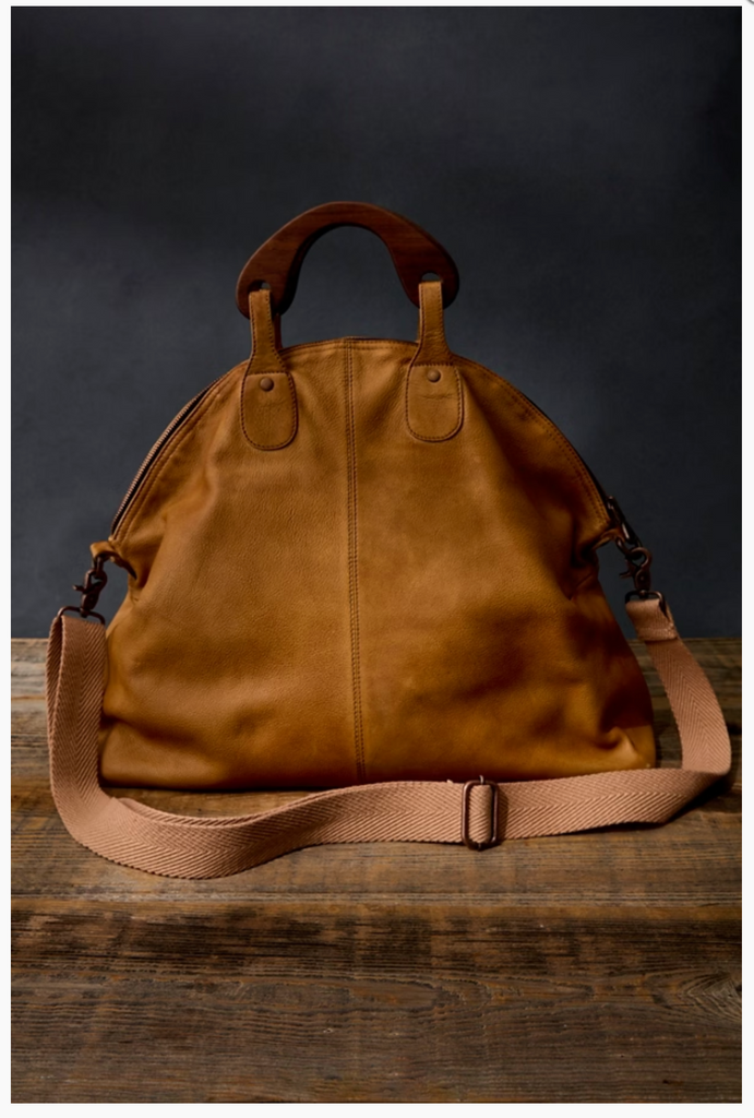WILLOW VINTAGE BAG / DISTRESSED TAN