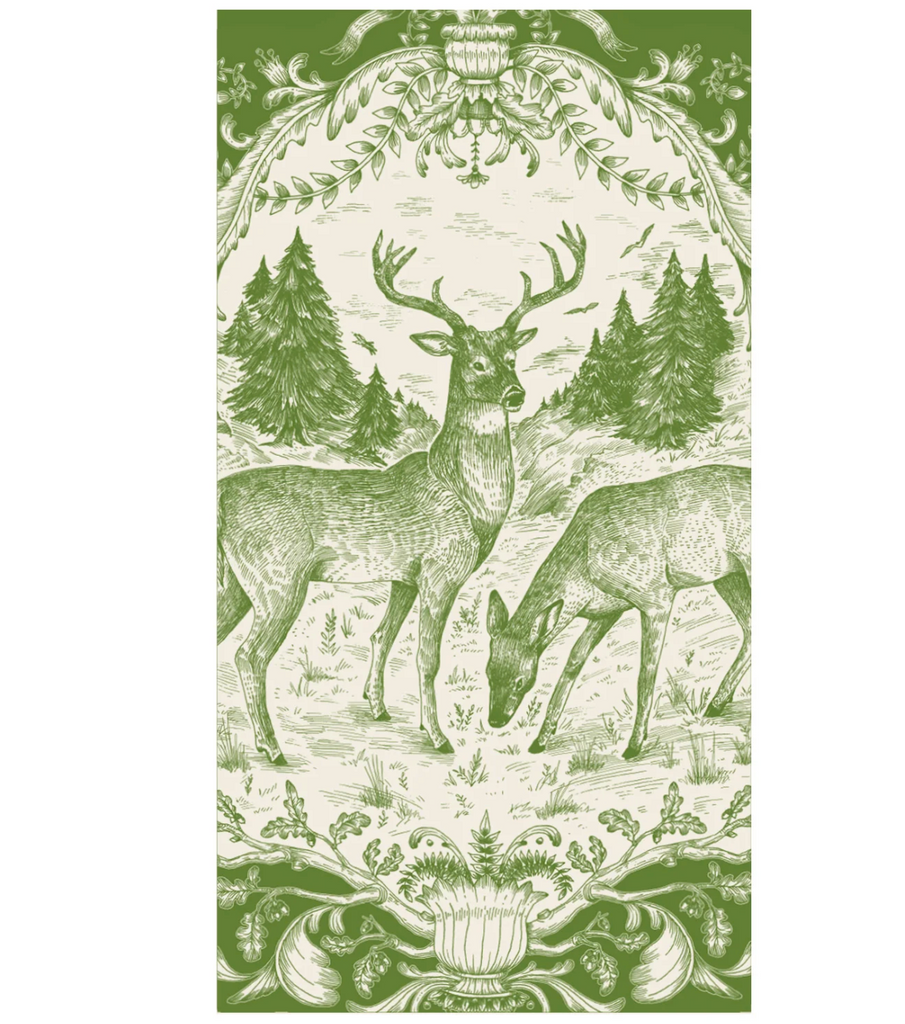 Fable Toile Guest Napkin