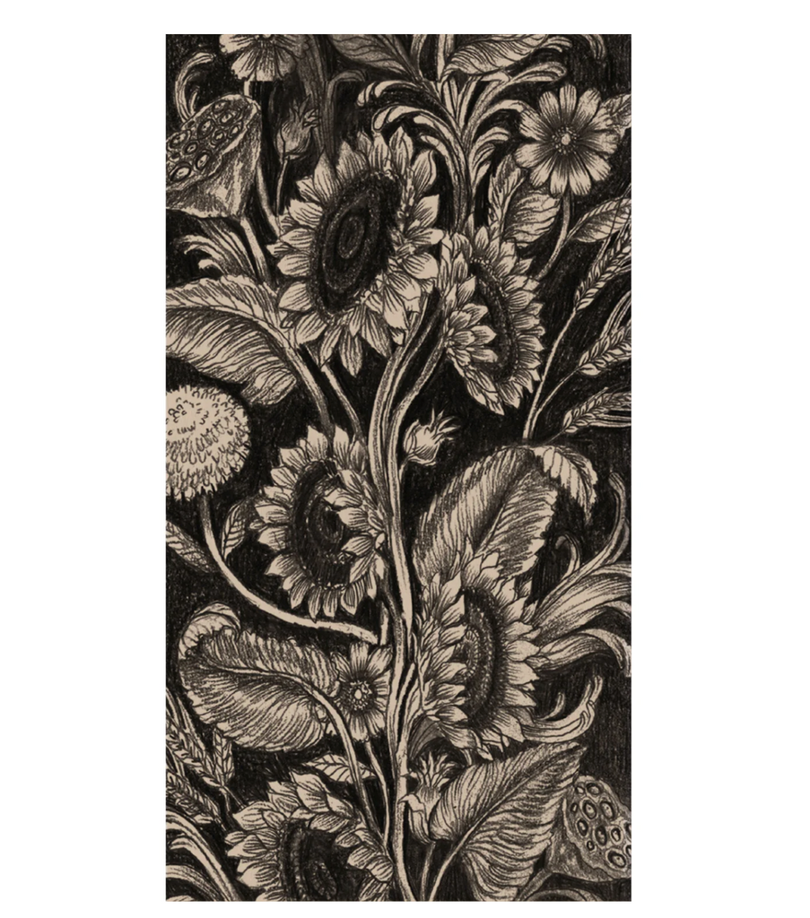 Vintage Sunflower Guest Napkins