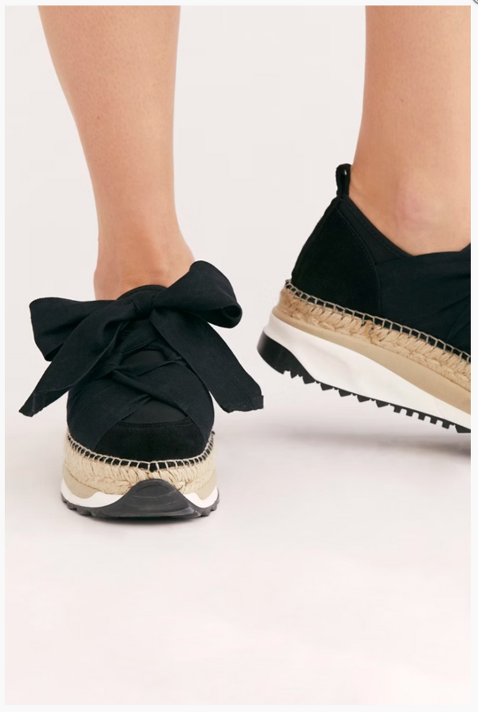 CHAPMIN ESPADRILLE SNEAKER / BLACK