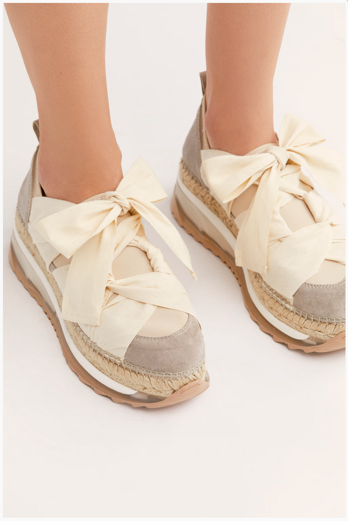 CHAPMIN ESPADRILLE SNEAKER / IVORY