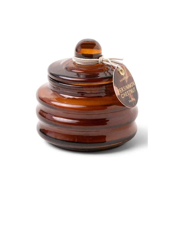 BEAM 3 OZ AMBER GLASS - PERSIMMON CHESTNUT