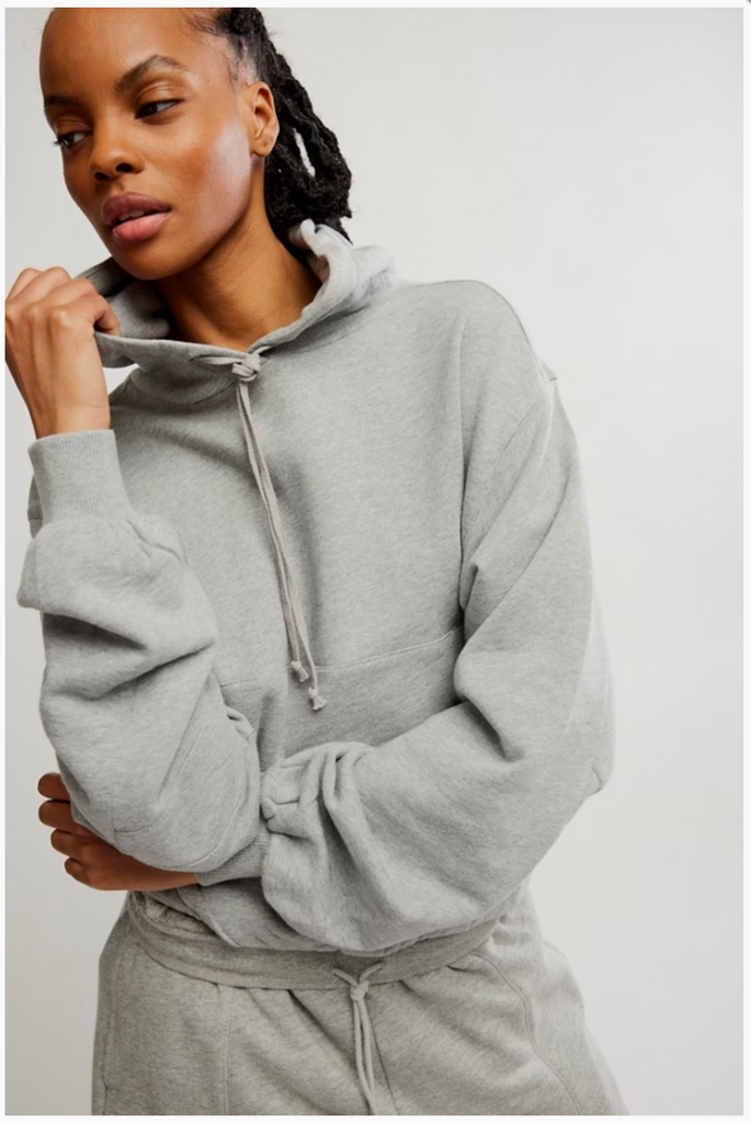 DAY OFF HOODIE / HEATHER GREY