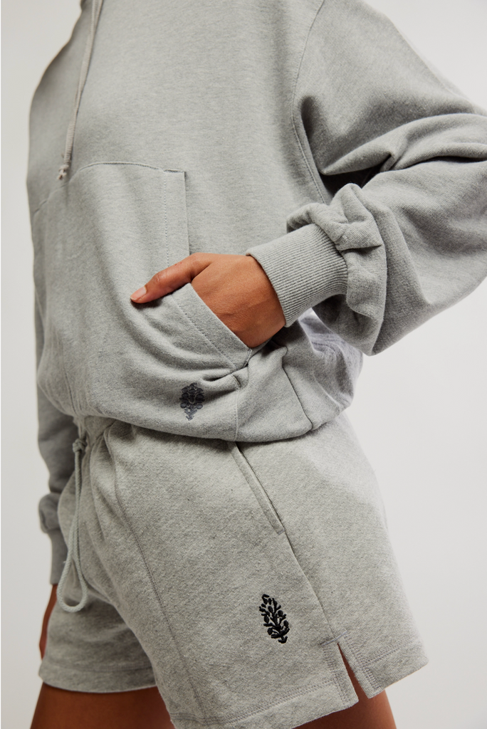 DAY OFF HOODIE / HEATHER GREY