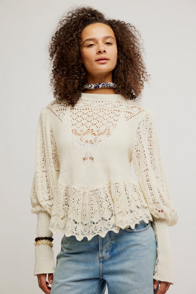 LUCINDA SWEATER / IVORY