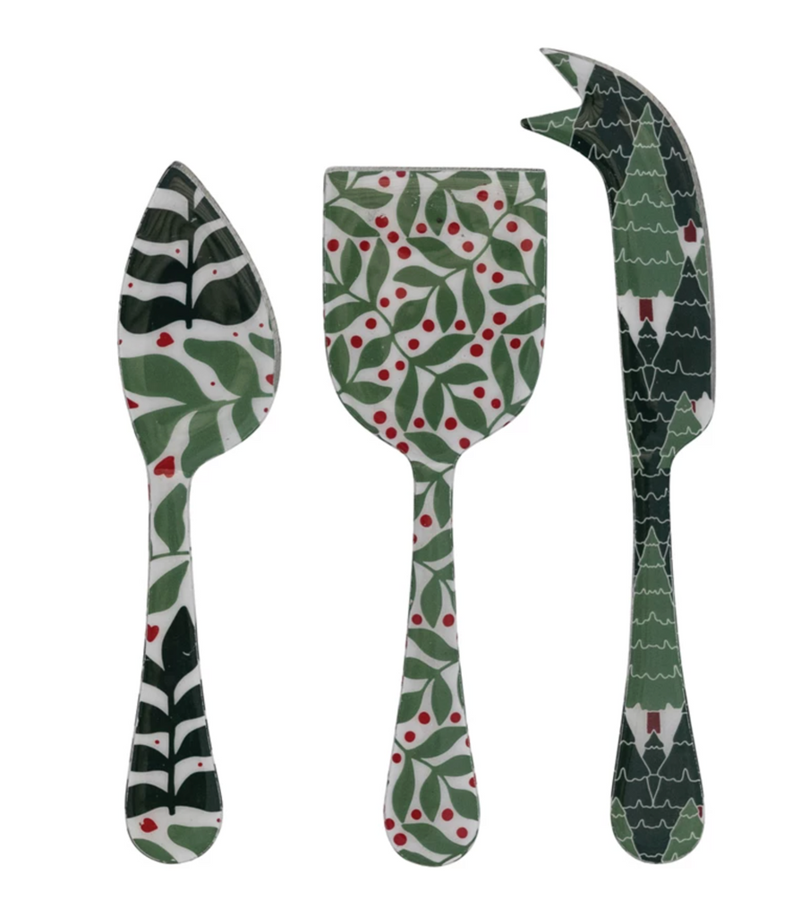 Enamel Stainless Steel Cheese knife sold individual