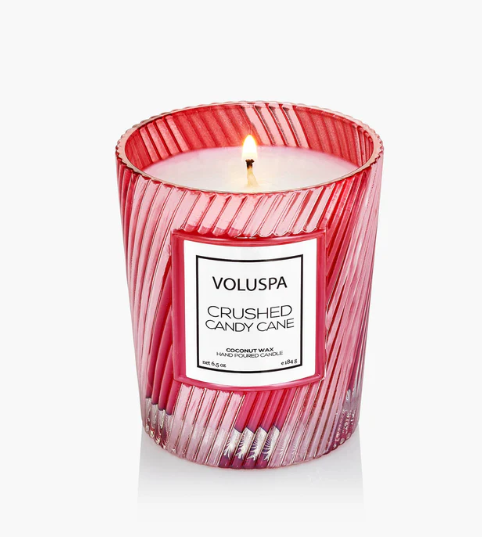 Crushed Candy Cane 6.50z Classic Candle - Voluspa