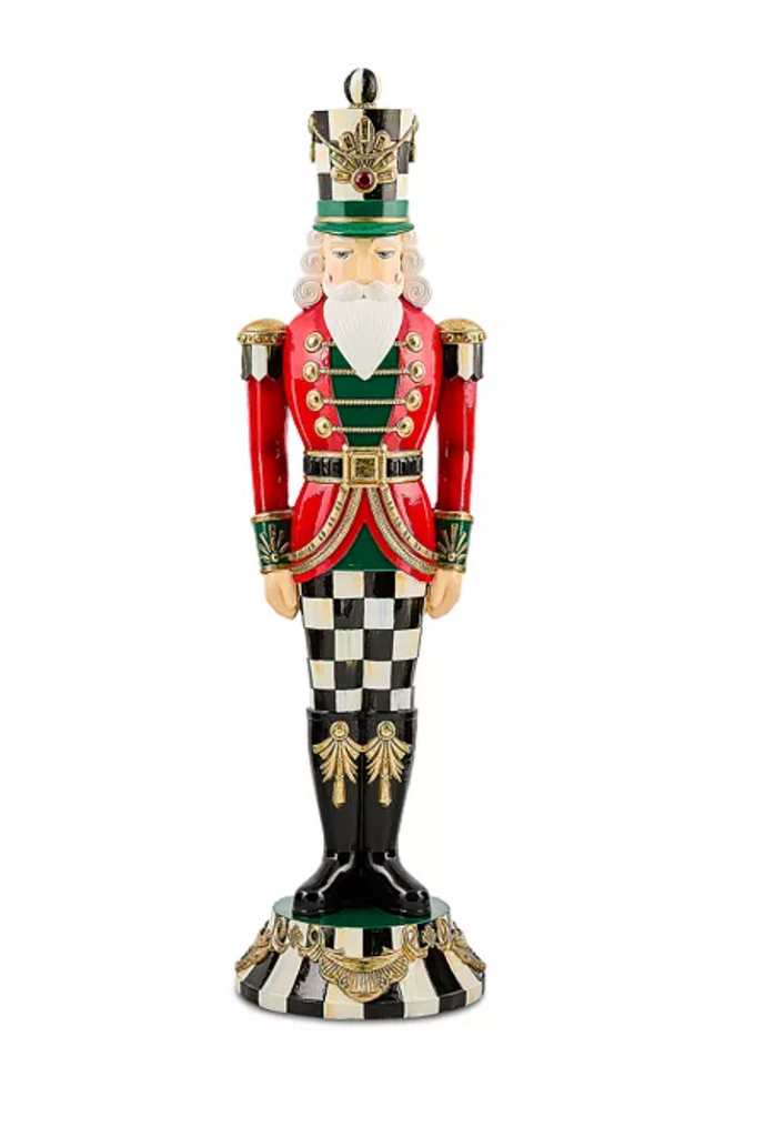 Courtly Classic Resin Black Nutcracker MacKenzie-Childs