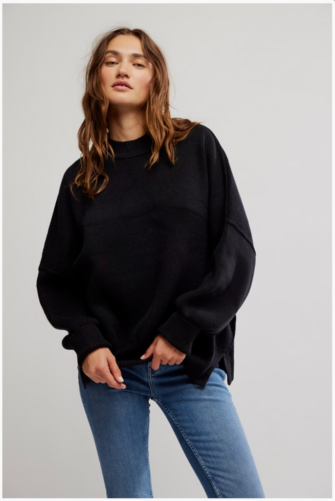 EASY STREET TUNIC / BLACK