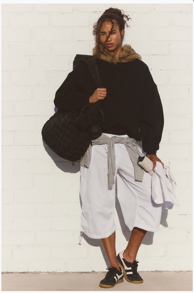 FUR REAL HOODIE / BLACK