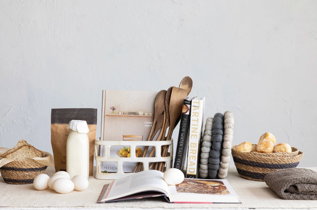 Handmade Wool Felt Ball Trivet, 3 Colors