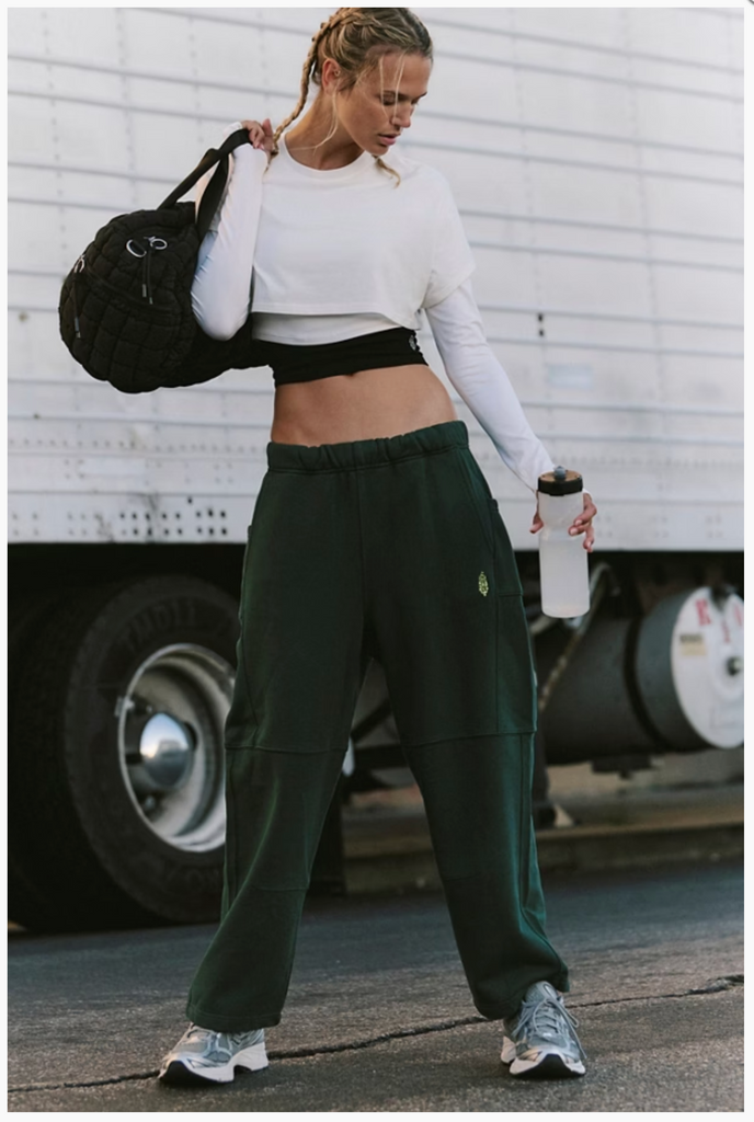 TOP SCORE PANT / EVERGREEN