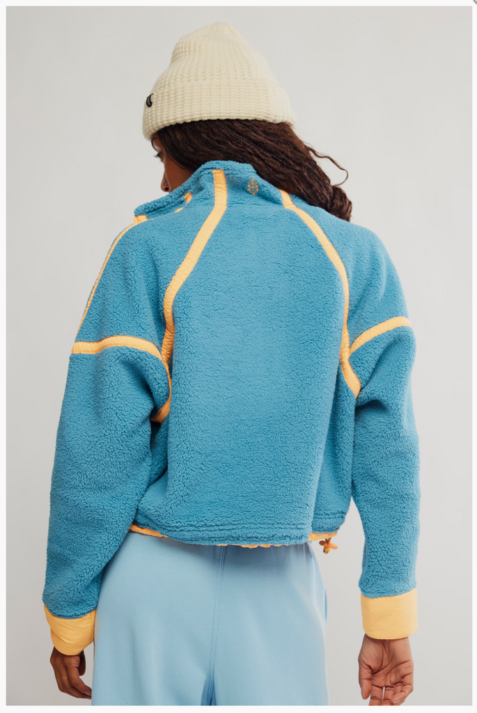 MOUNTAIN HIGH 1/2 ZIP / CELESTIAL BLUE