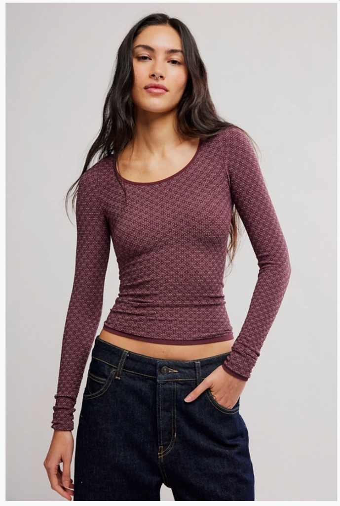 LOVE LETTER L/S / VINTAGE GRAPE