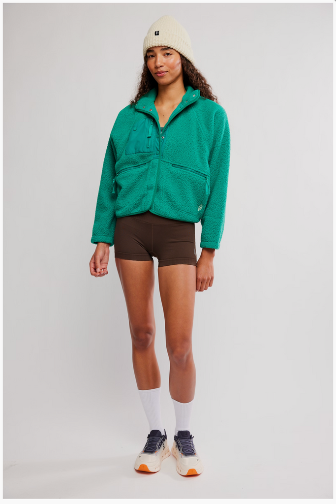 HIT THE SLOPES JACKET / GREEN GLOW