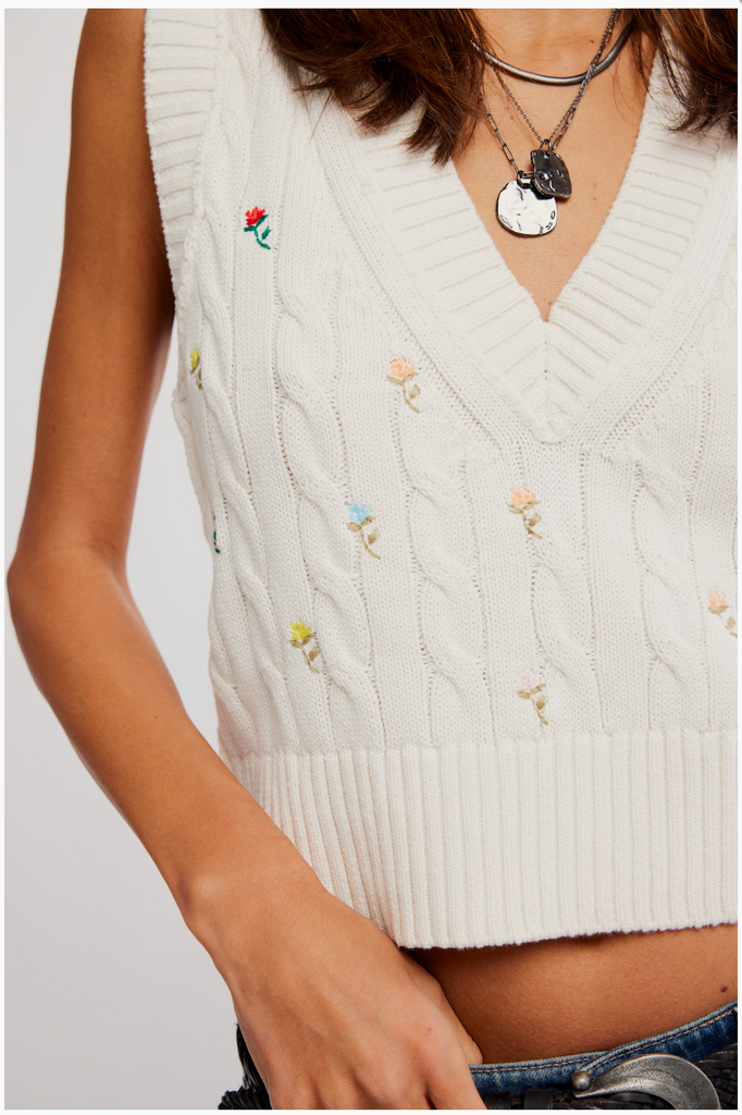 PLUMERIA FLORAL V / IVORY COMBO