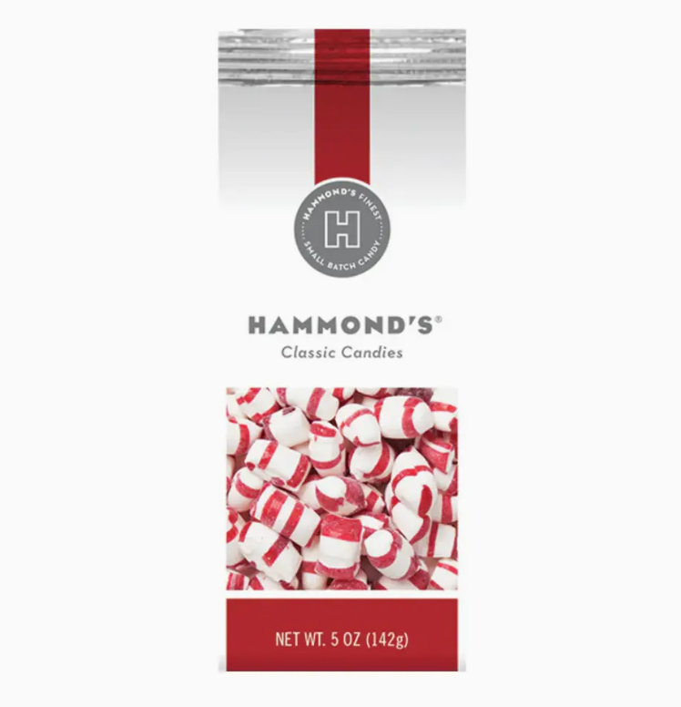 All-Natural Classic Candy - Puffs - Peppermint -5oz Gift Bag