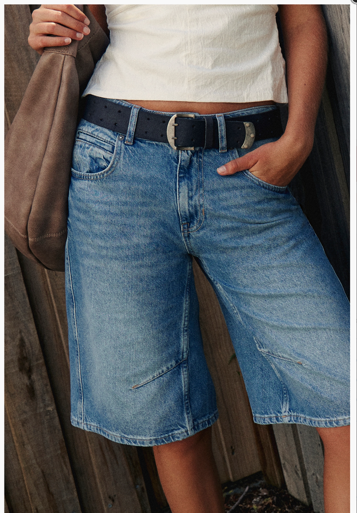 WTF DOUBLE CROSS BELT / BLACK