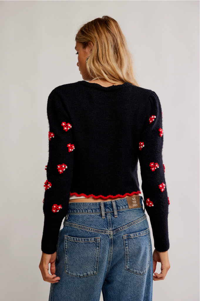 NONNA SWEATER / MIDNIGHT BLOOM COMBO