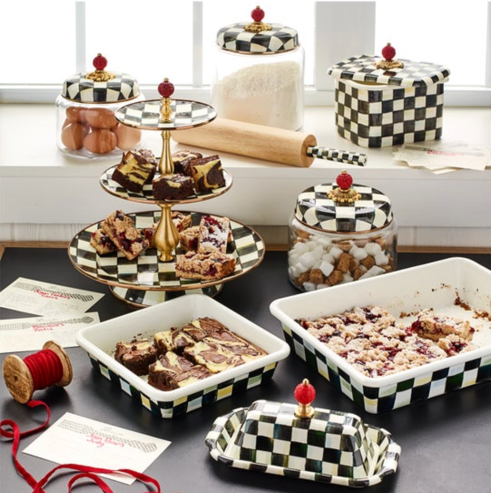 Courtly Check Small Kitchen Canister