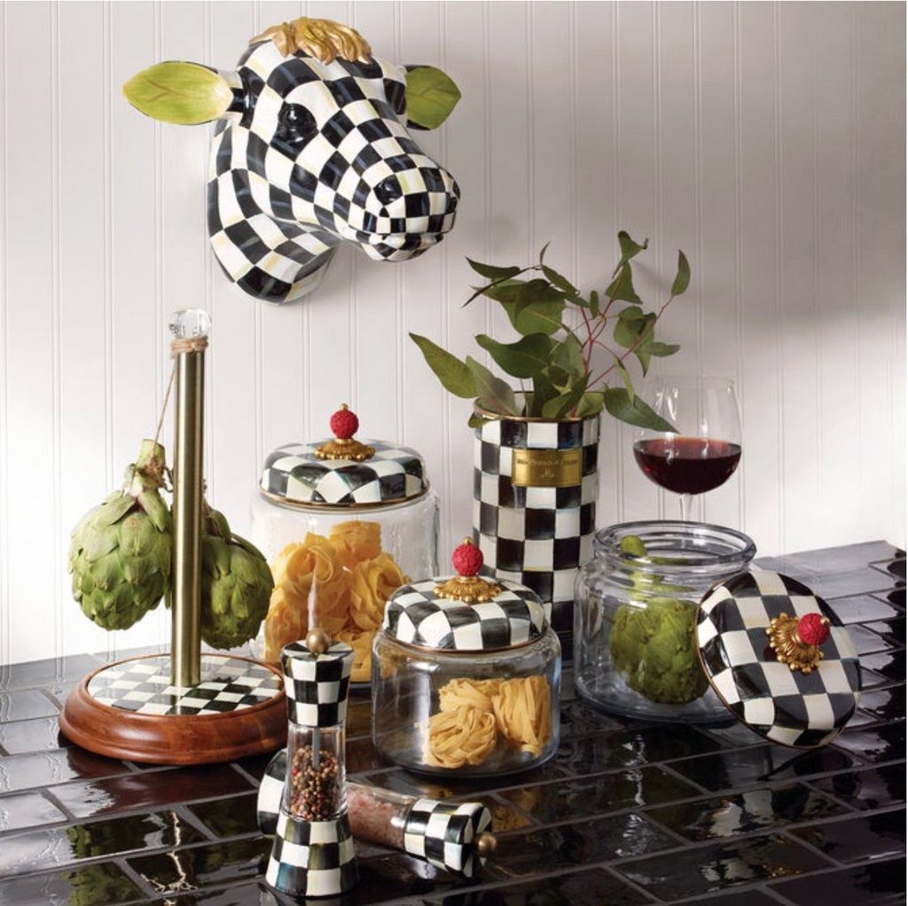 Courtly Check Large Kitchen Canister