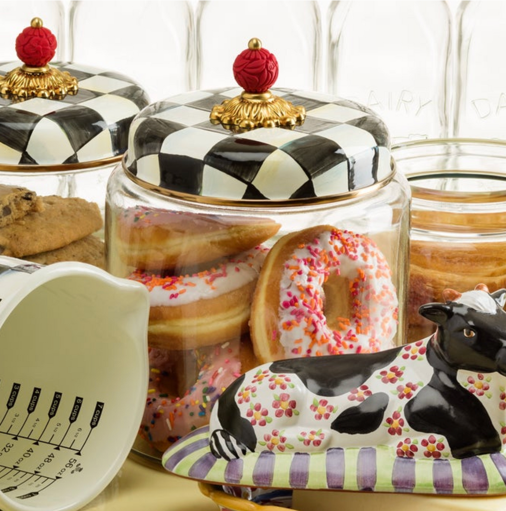 Courtly Check Large Kitchen Canister