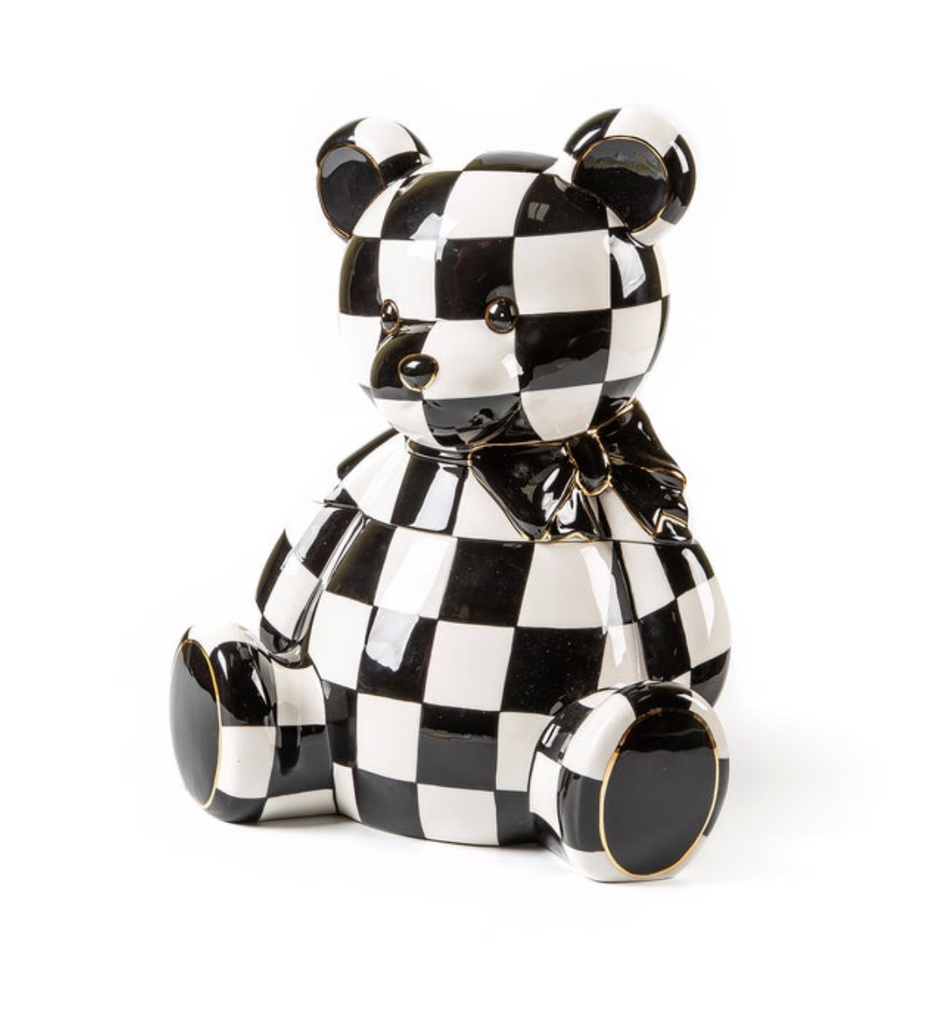 Courtly Bear Cookie Jar