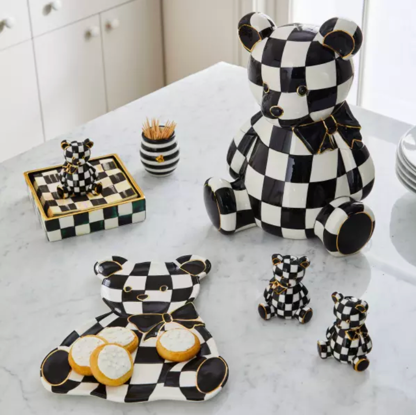 Courtly Bear Cookie Jar