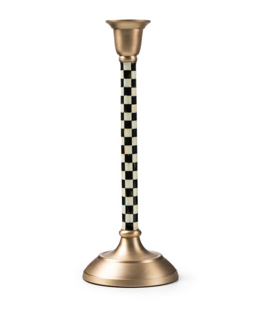Courtly Check Medium Candlestick
