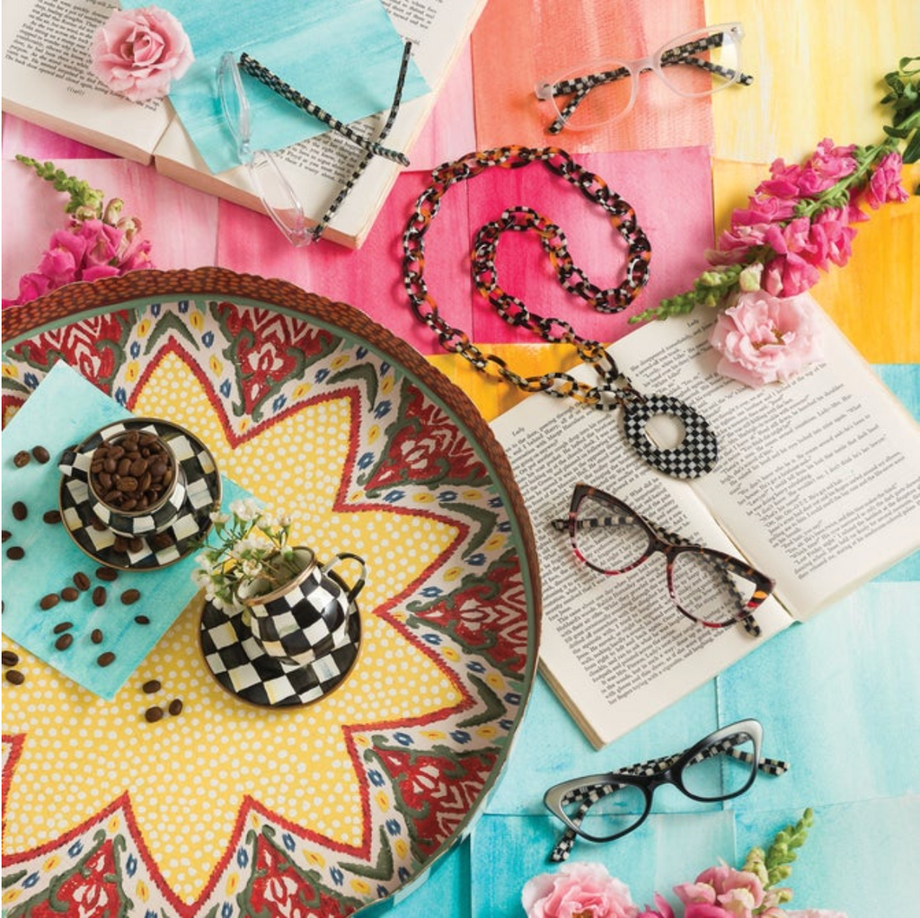 Courtly Check Espresso Cup & Saucer Set