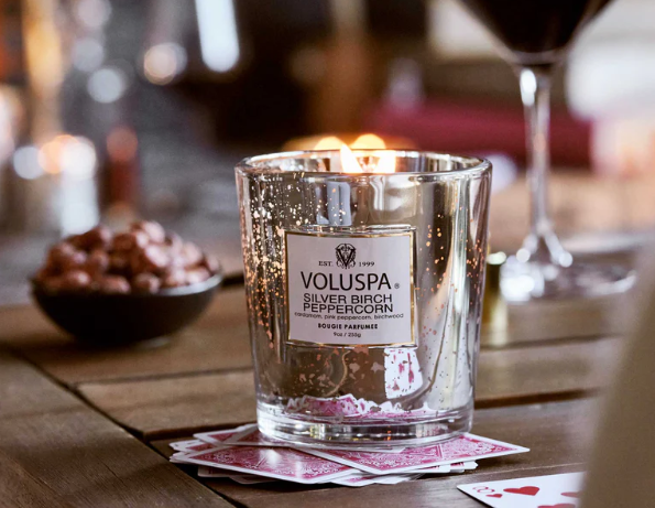 Silver Birch Peppercorn Classic Candle - Voluspa