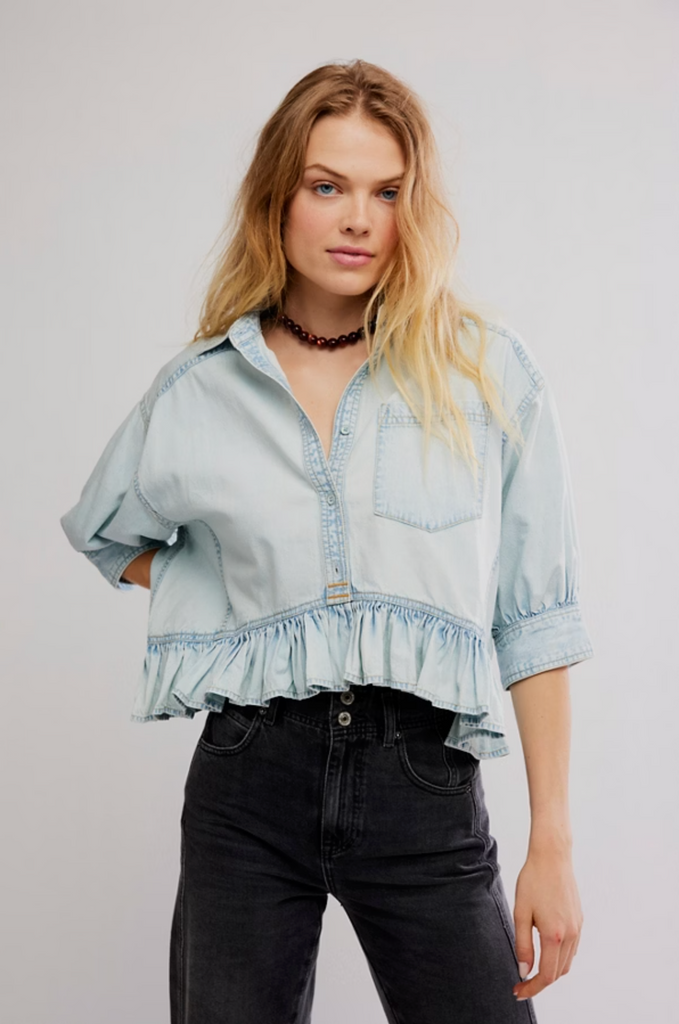 BAILEY DENIM SHIRT / LIGHT TINT WASH