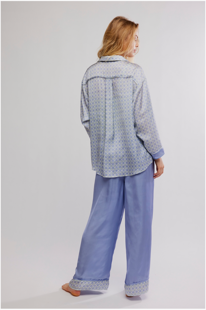 DREAMY DAYS PAJAMA SET / LIME KIWI COMBO