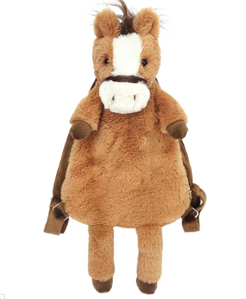 TRUFFLES HORSE PLUSH BACKPACK