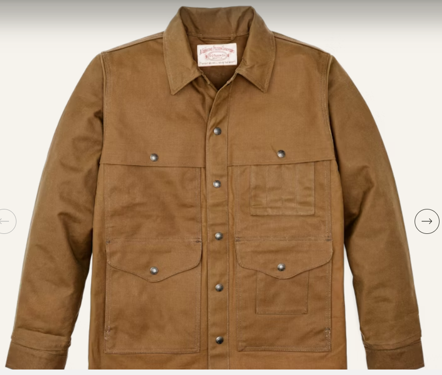 TIN CLOTH CRUISER JACKET FILSON