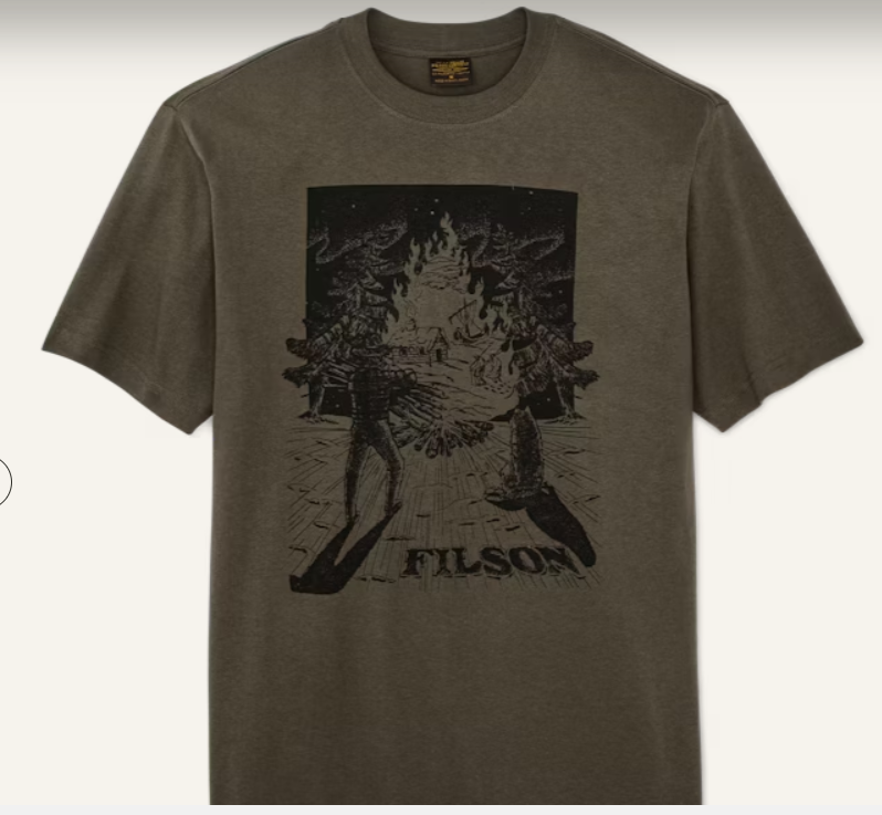 FRONTIER GRAPHIC T-SHIRT FILSON TARMAC