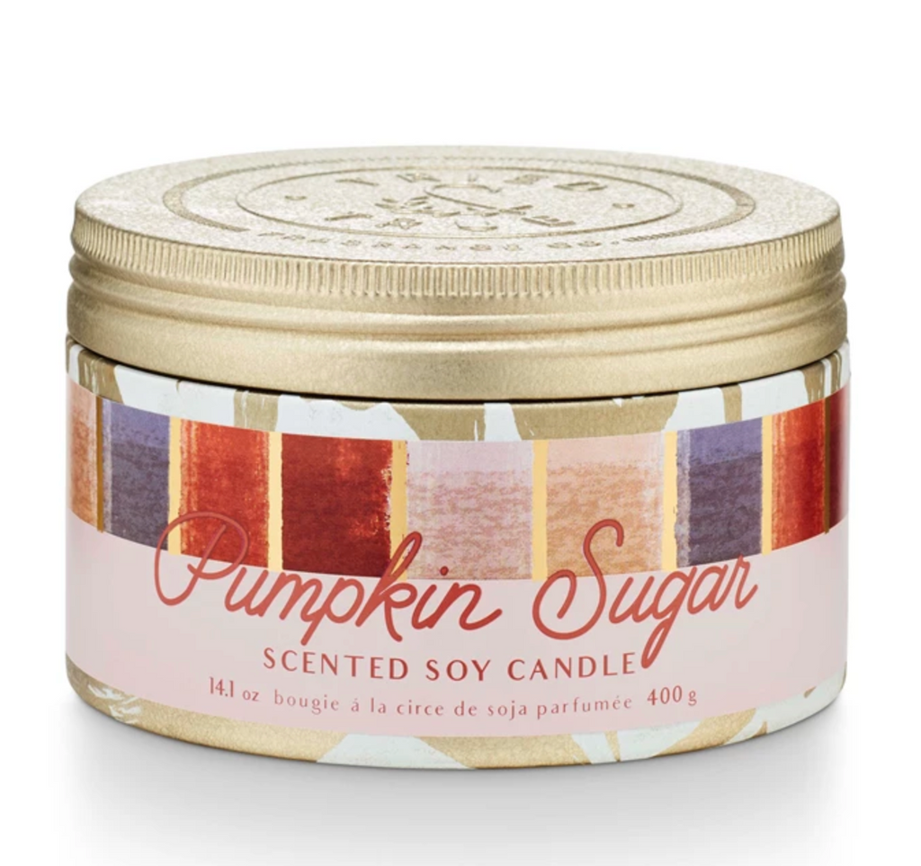 Tried & True Pumpkin Sugar Large Tin Candle 14.1oz Illume