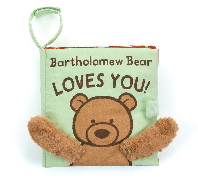 Bartholomew Bear Loves You Book Jellycat