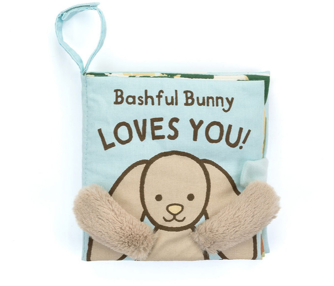 Bashful Bunny Loves You Book Jellycat