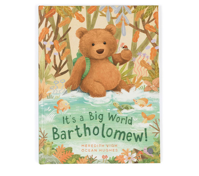 It's a Big World Bartholomew Book Jellycat