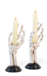 Skeleton Hand Taper Holders