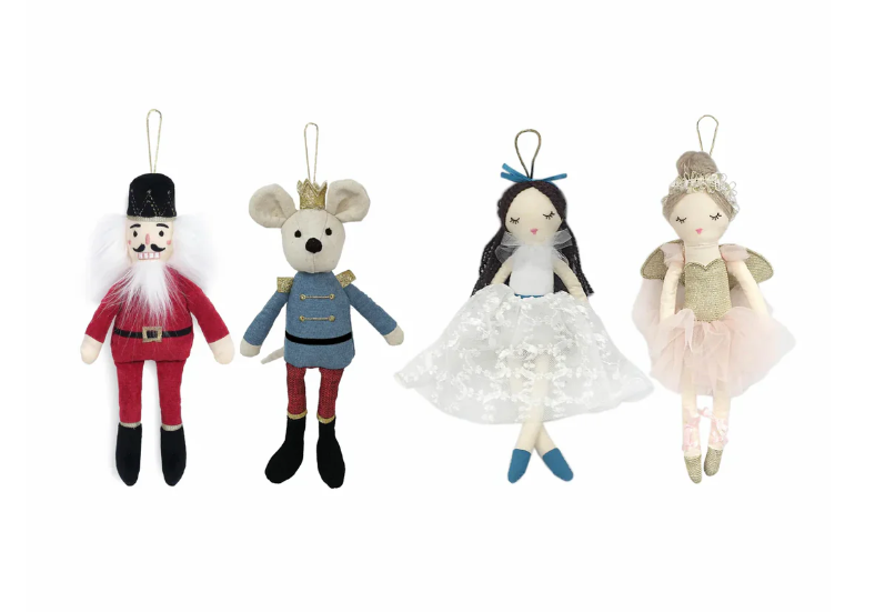 Nutcracker Suite Ornament, 4 styles