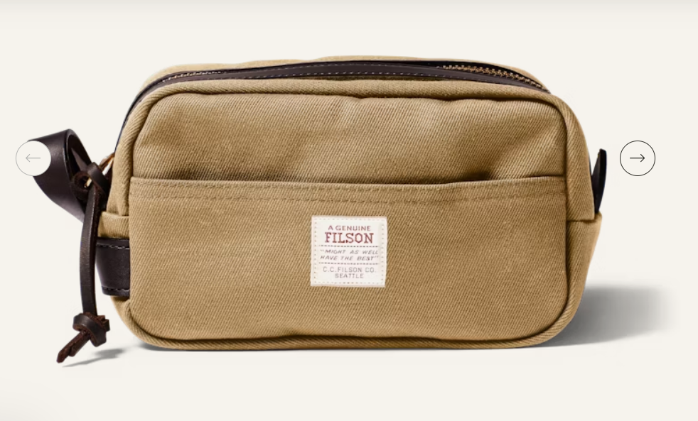 Rugged Twill Travel Kit