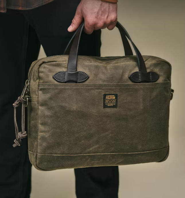 Tin Cloth Compact Briefcase Filson