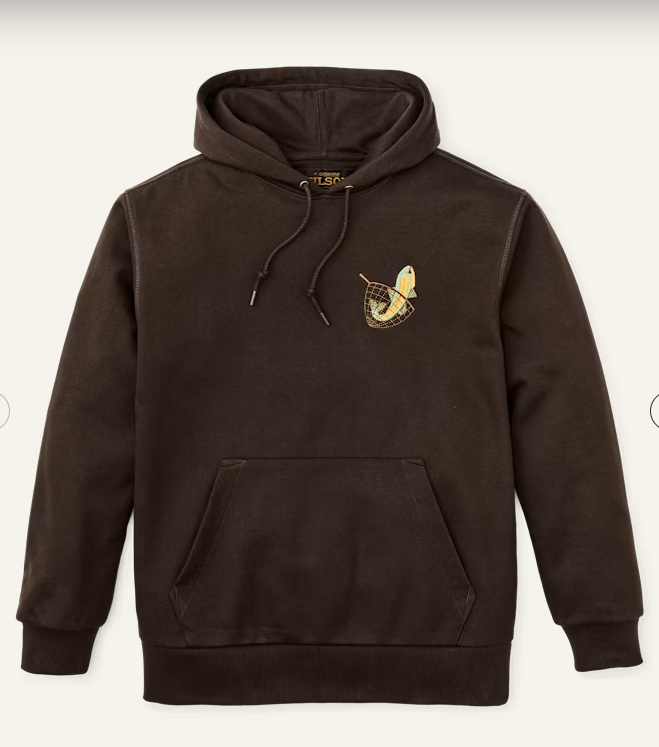 Prospector Embroidered Hoodie Fishing