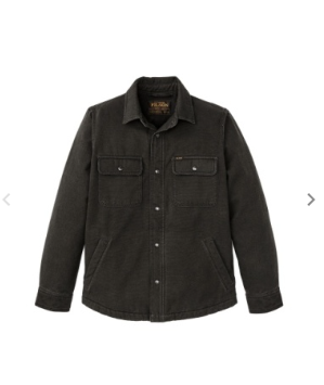 FLEECE LINED JAC-SHIRT PEAT